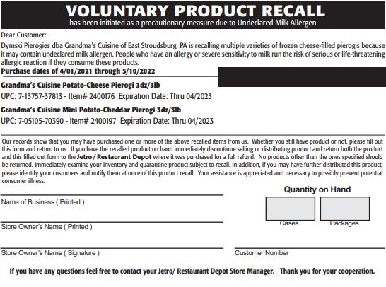 poerogi recall