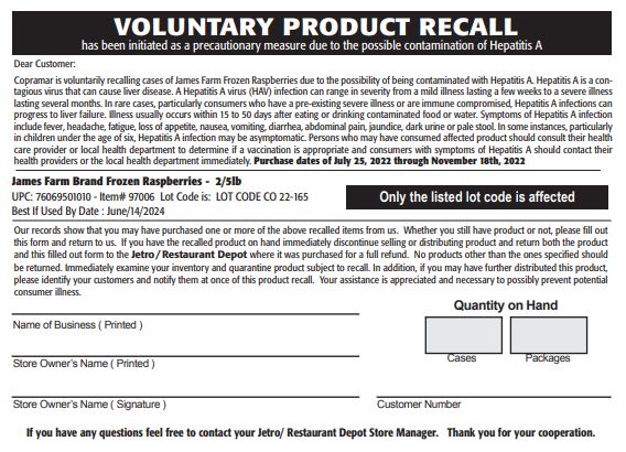 rasp recall 2