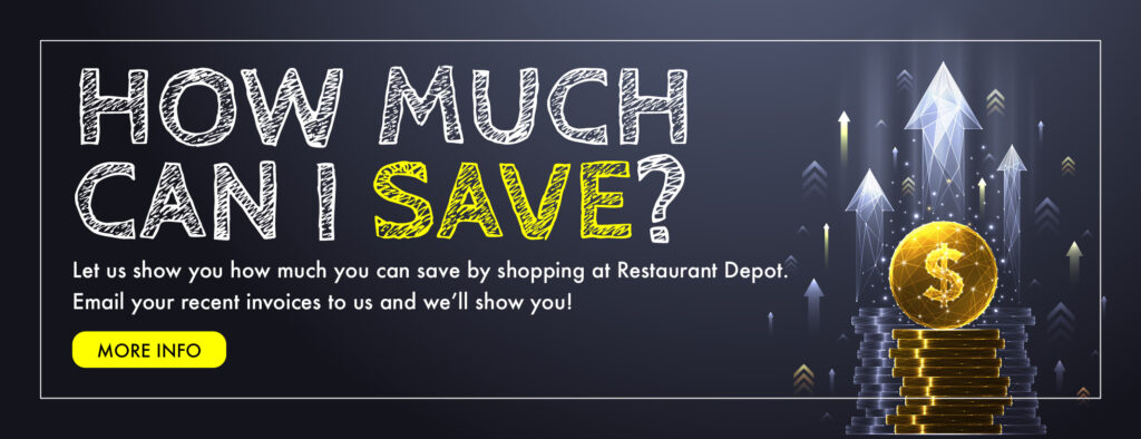 How much can I save shopping at Restaurant Depot?